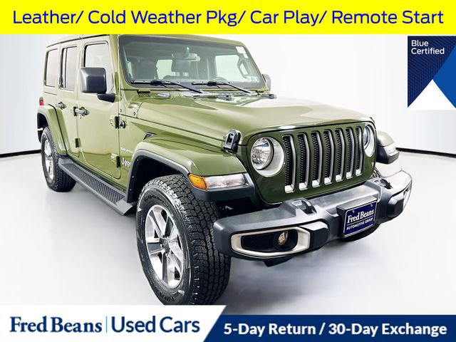 Used 2022 Jeep Wrangler Unlimited Sahara w/ Cold Weather Group