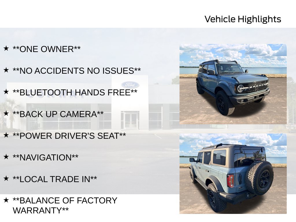Certified 2022 Ford Bronco Wildtrak AWD/4WD image 6
