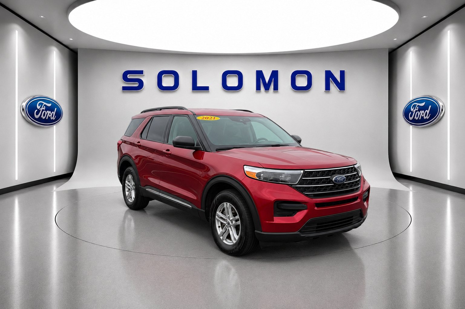 Certified 2021 Ford Explorer XLT AWD/4WD image 3