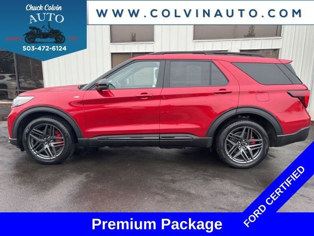 Certified 2025 Ford Explorer ST-Line w/ Premium Package AWD/4WD image 8