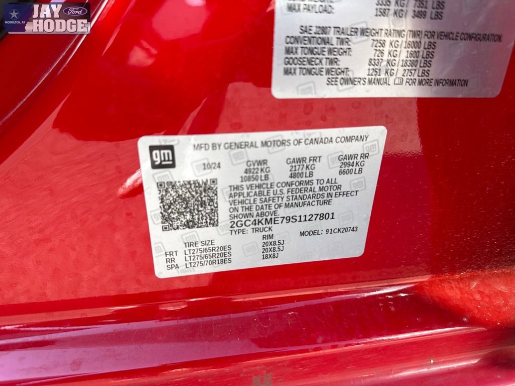 Used 2025 Chevrolet Silverado 2500 Custom w/ Custom Value Package image 29