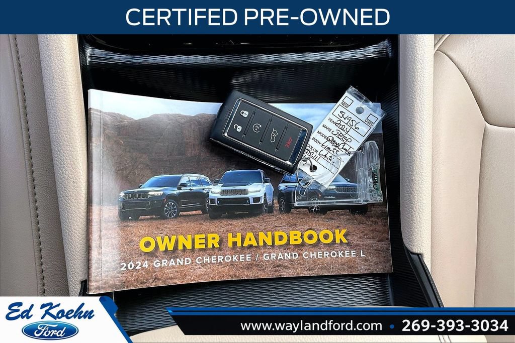 Used 2024 Jeep Grand Cherokee Limited AWD/4WD image 11