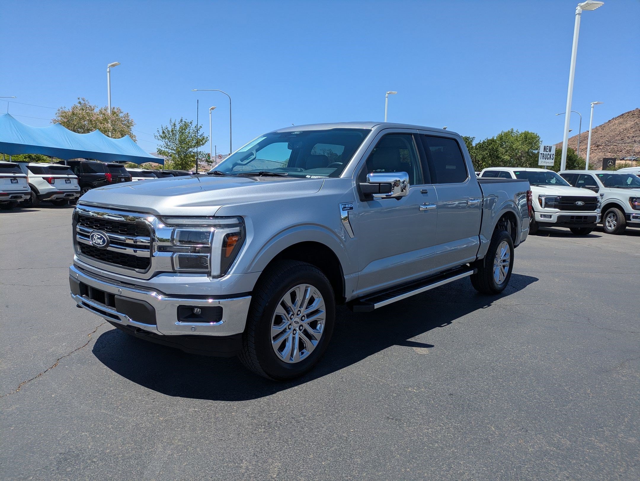 Certified 2025 Ford F150 Lariat w/ Equipment Group 501A Mid AWD/4WD image 10