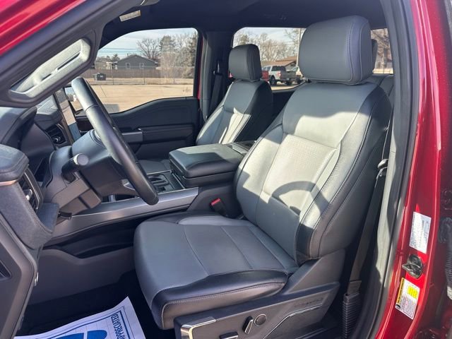 Certified 2023 Ford F150 Lightning Lariat w/ Max Trailer Tow Package image 11