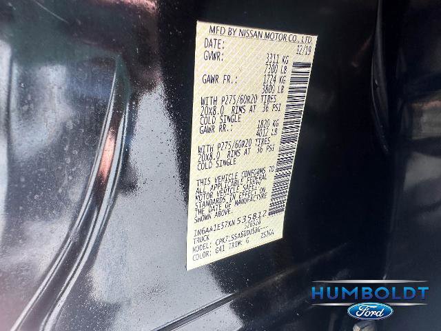 Used 2019 Nissan Titan SV w/ SV Convenience Package AWD/4WD image 35