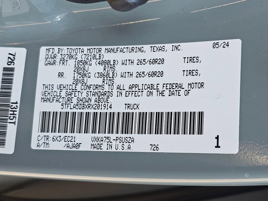 Used 2024 Toyota Tundra SR5 w/ TRD Sport Premium Package image 27