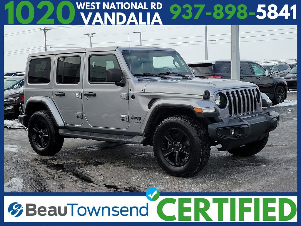 Used 2021 Jeep Wrangler Unlimited Sahara