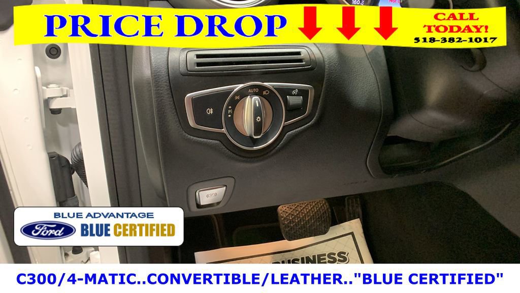 Used 2018 Mercedes-Benz C 300 4MATIC Cabriolet image 32
