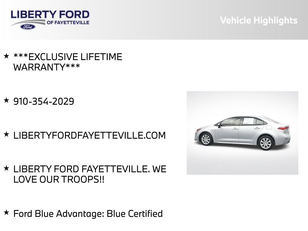Used 2022 Toyota Corolla LE FWD image 5