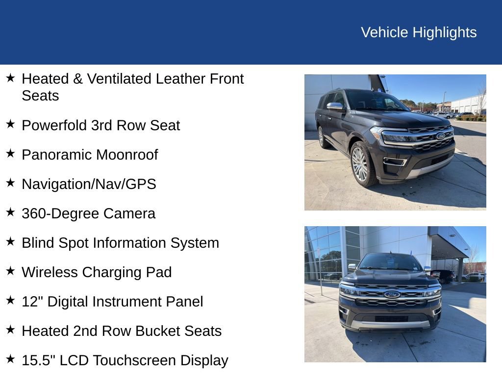 Certified 2022 Ford Expedition Platinum image 37