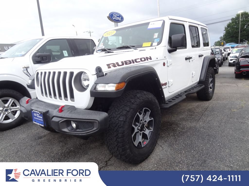 Used 2022 Jeep Wrangler Unlimited Rubicon w/ Cold Weather Group AWD/4WD image 3