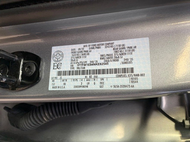 Certified 2022 Ford F150 XLT w/ Equipment Group 302A High AWD/4WD image 33