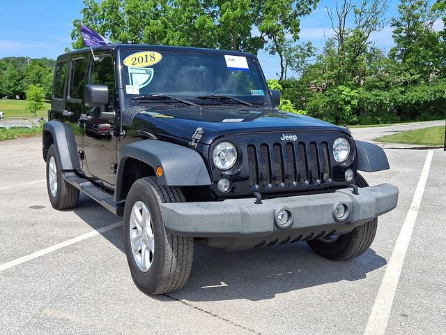 Used 2018 Jeep Wrangler Unlimited Sport AWD/4WD image 2