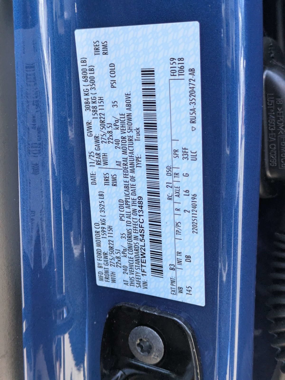 Certified 2025 Ford F150 STX w/ LOBO Package AWD/4WD image 15