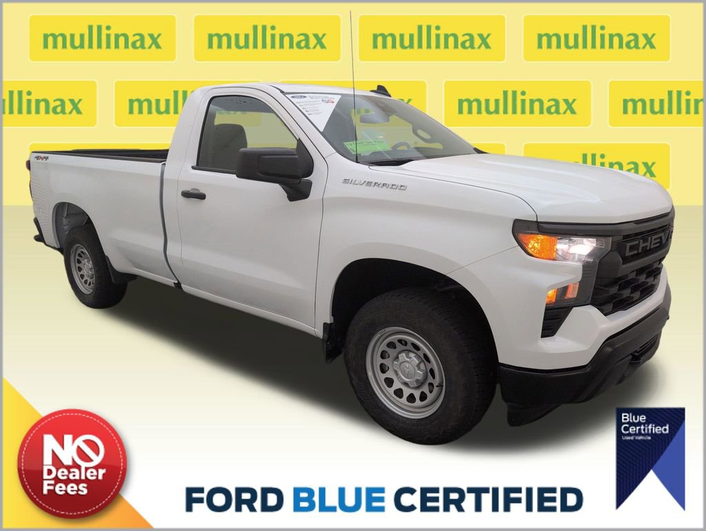 Used 2025 Chevrolet Silverado 1500 W/T w/ Trailering Package AWD/4WD image 1