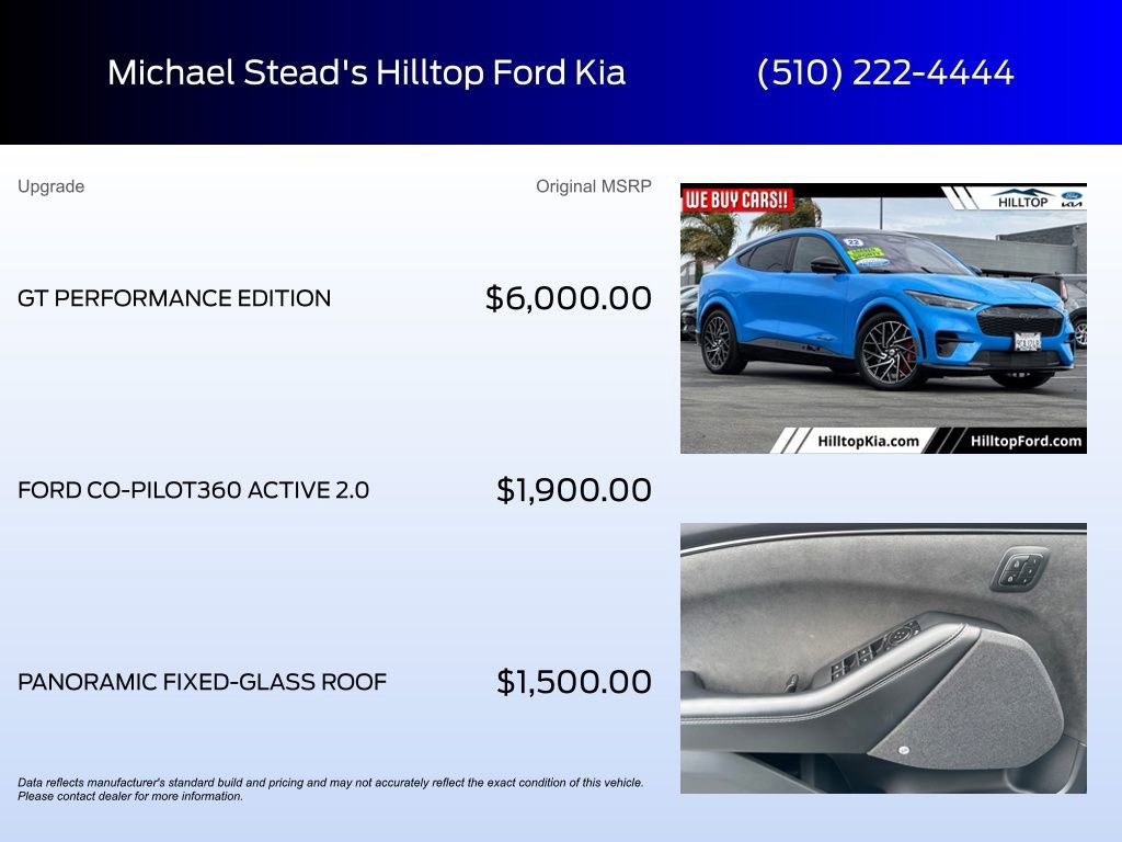 Certified 2022 Ford Mustang Mach-E GT w/ GT Performance Edition image 11