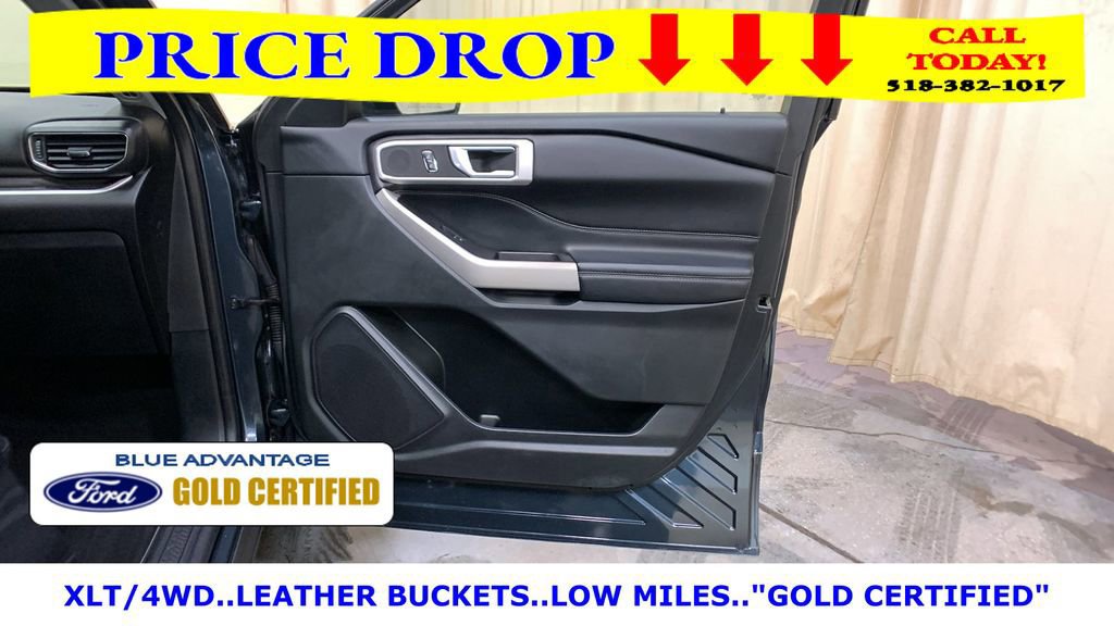 Certified 2022 Ford Explorer XLT w/ Equipment Group 202A image 13