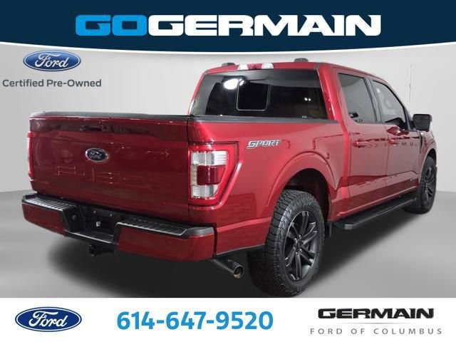 Certified 2021 Ford F150 Lariat w/ Equipment Group 502A High image 3