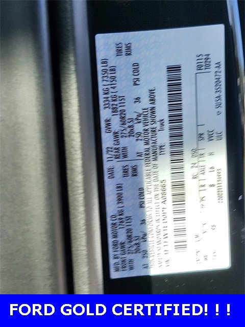 Certified 2023 Ford F150 Platinum w/ Equipment Group 701A High image 20