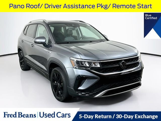 Used 2022 Volkswagen Taos SE w/ Panoramic Sunroof Package AWD/4WD image 1