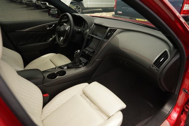 Used 2022 INFINITI Q50 Red Sport 400 w/ Carbon Fiber Package AWD/4WD image 18