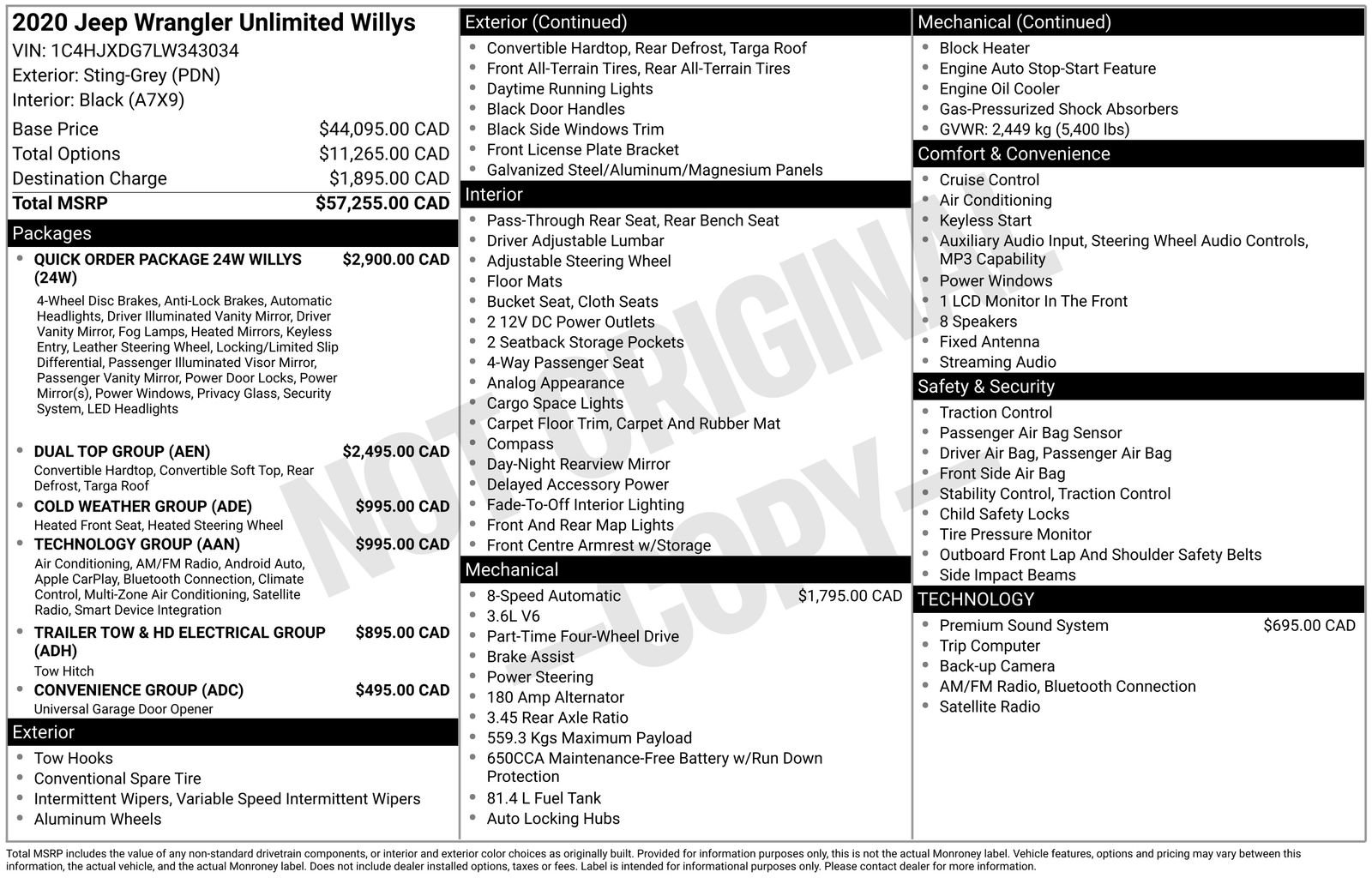 Used 2020 Jeep Wrangler Unlimited Sport image 4