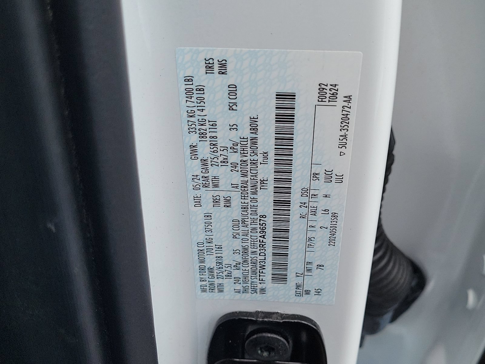 Certified 2024 Ford F150 XLT w/ Equipment Group 302A MID AWD/4WD image 32