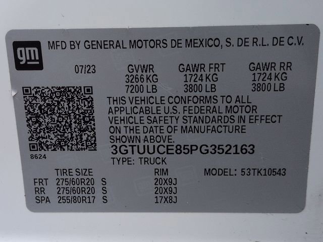 Used 2023 GMC Sierra 1500 Elevation w/ X31 Off-Road Package image 23