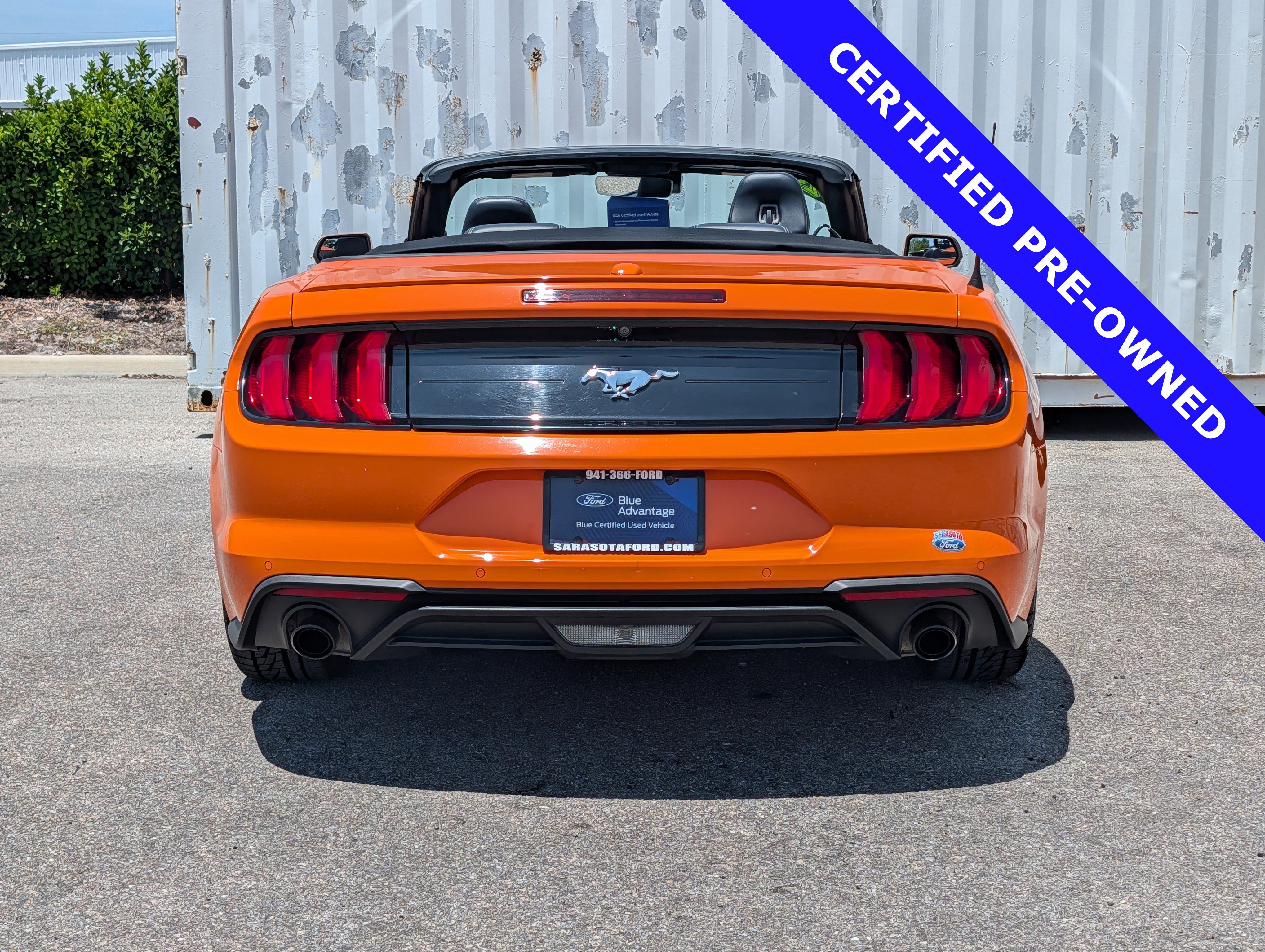 Certified 2020 Ford Mustang Premium w/ Ford Safe & Smart Package RWD image 5