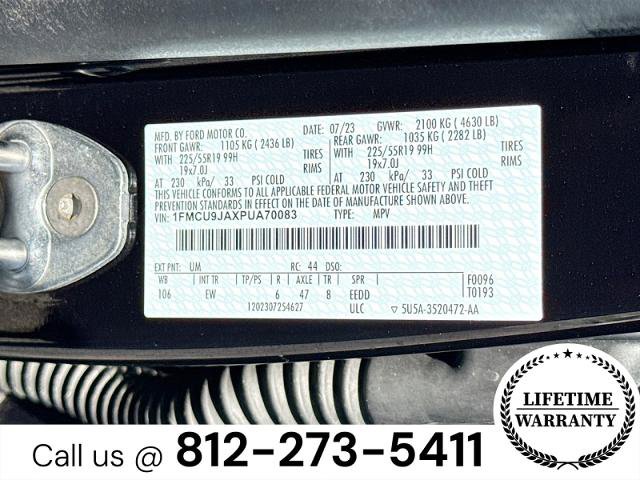 Certified 2023 Ford Escape Platinum AWD/4WD image 32