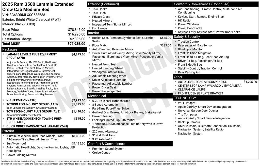 Used 2025 RAM 3500 Laramie image 45