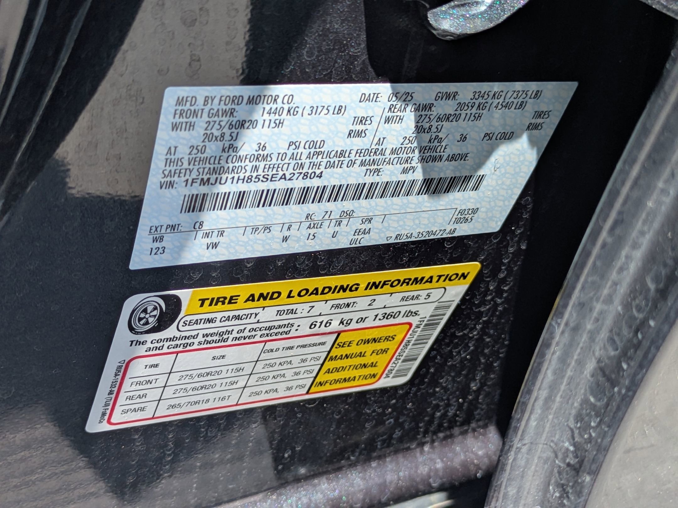 Certified 2025 Ford Expedition Active RWD image 45
