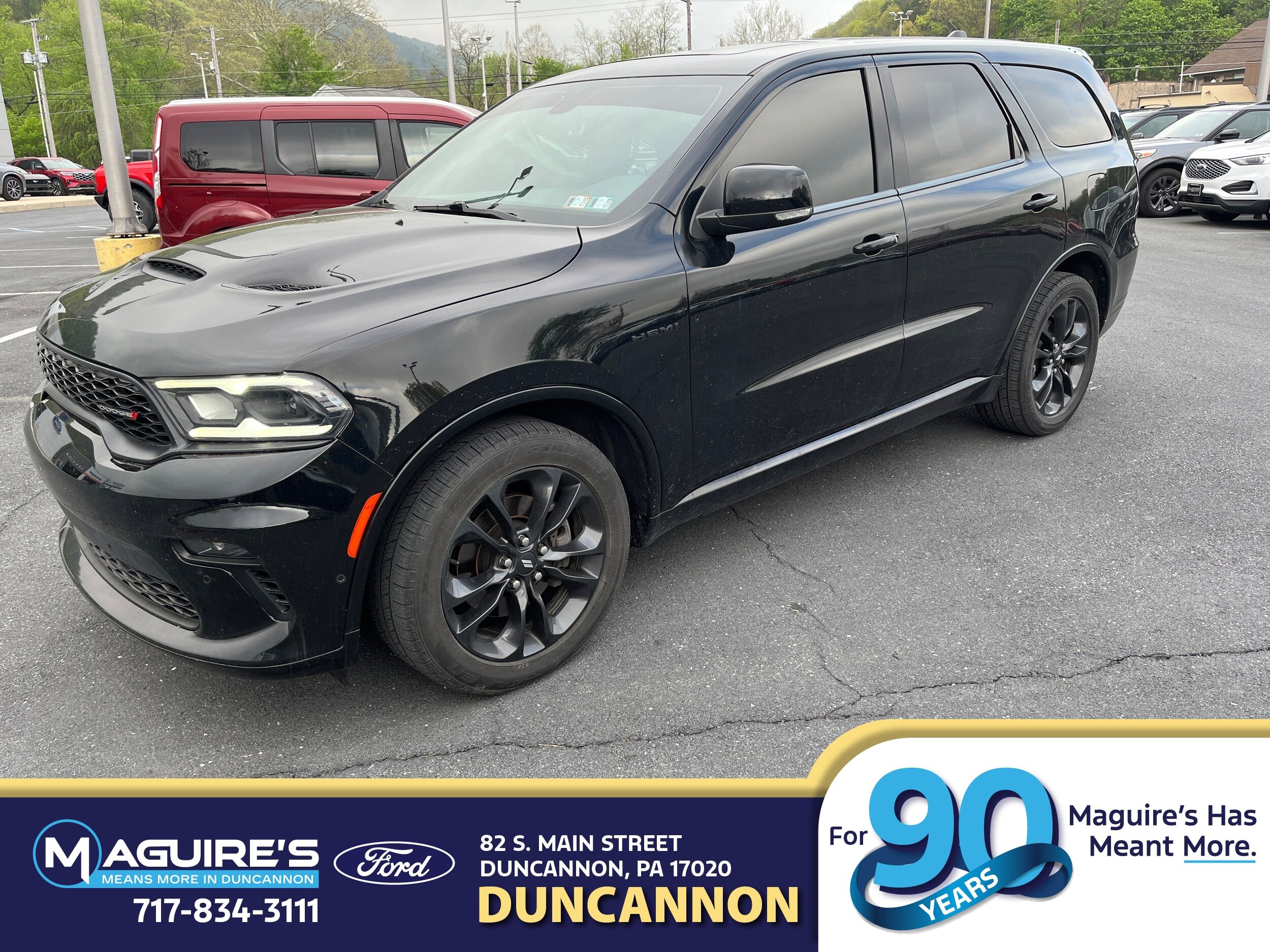 Used 2021 Dodge Durango R/T w/ Blacktop Package AWD/4WD image 1