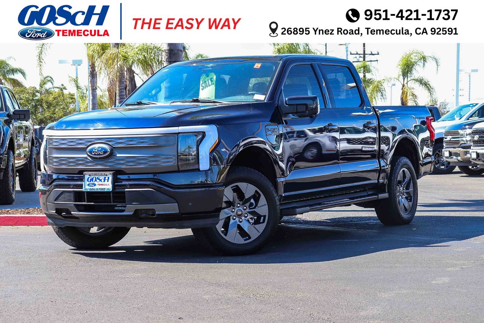 Certified 2023 Ford F150 Lightning Lariat w/ Equipment Group 511A High