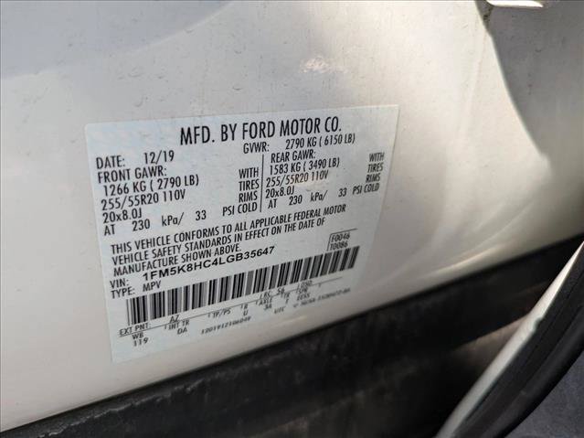 Certified 2020 Ford Explorer Platinum w/ Premium Technology Package AWD/4WD image 16