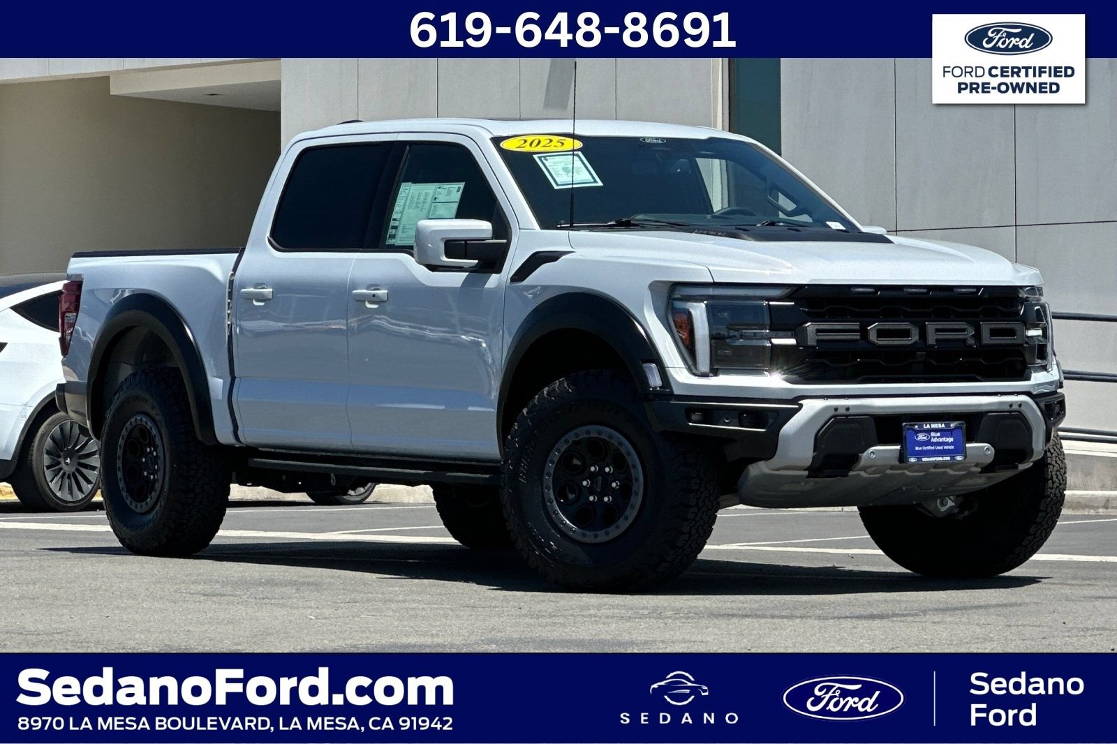 Certified 2025 Ford F150 Raptor