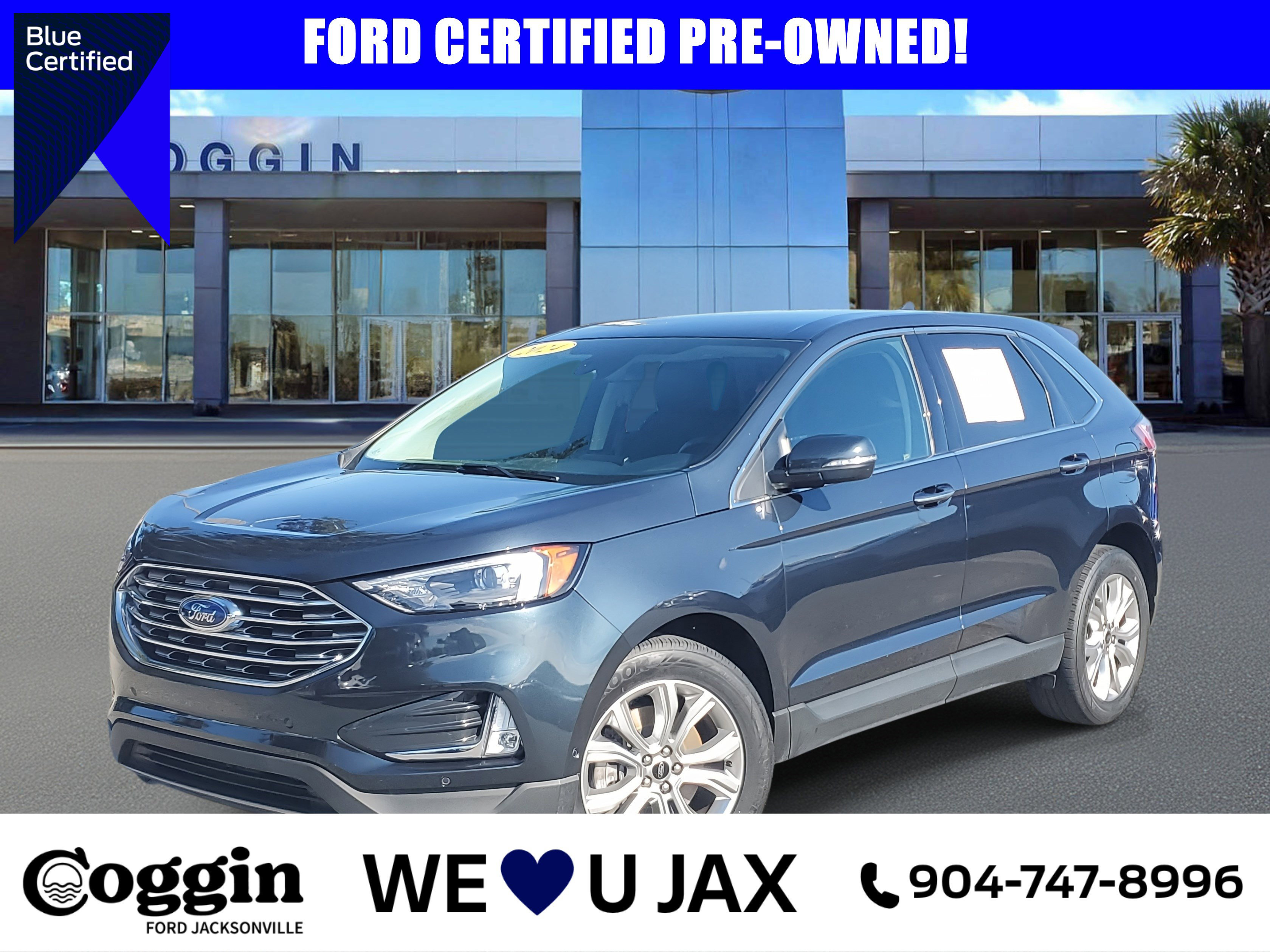 Certified 2024 Ford Edge Titanium