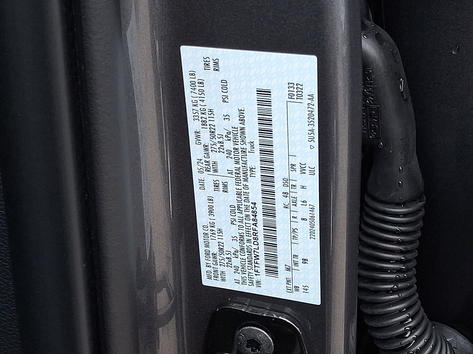 Certified 2024 Ford F150 Platinum w/ Equipment Group 702A High AWD/4WD image 26