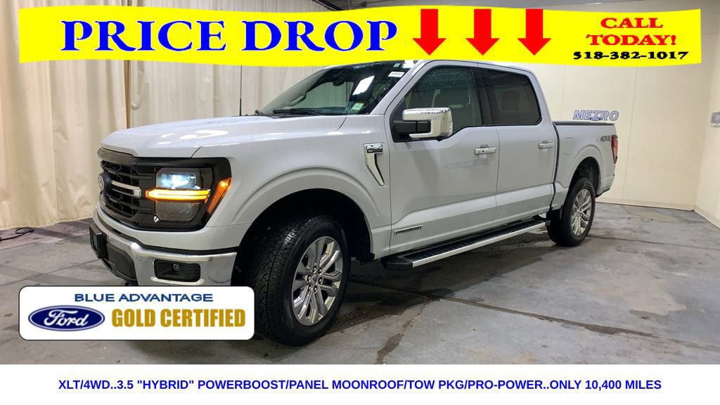 Certified 2025 Ford F150 XLT w/ Equipment Group 303A High