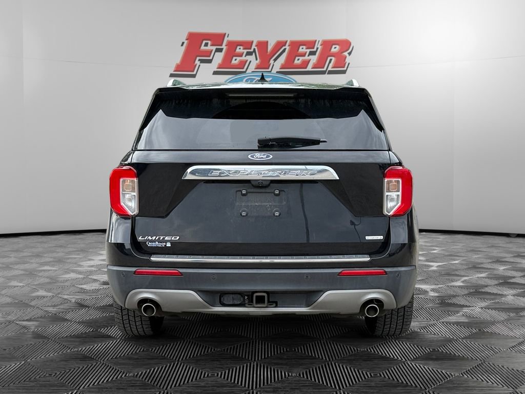 Certified 2020 Ford Explorer Limited w/ Class III Trailer Tow Package RWD image 4