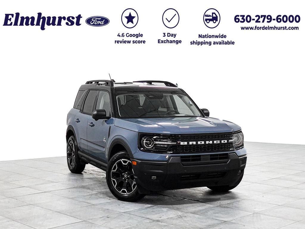 Certified 2025 Ford Bronco Sport Outer Banks w/ Outer Banks Tech Package+