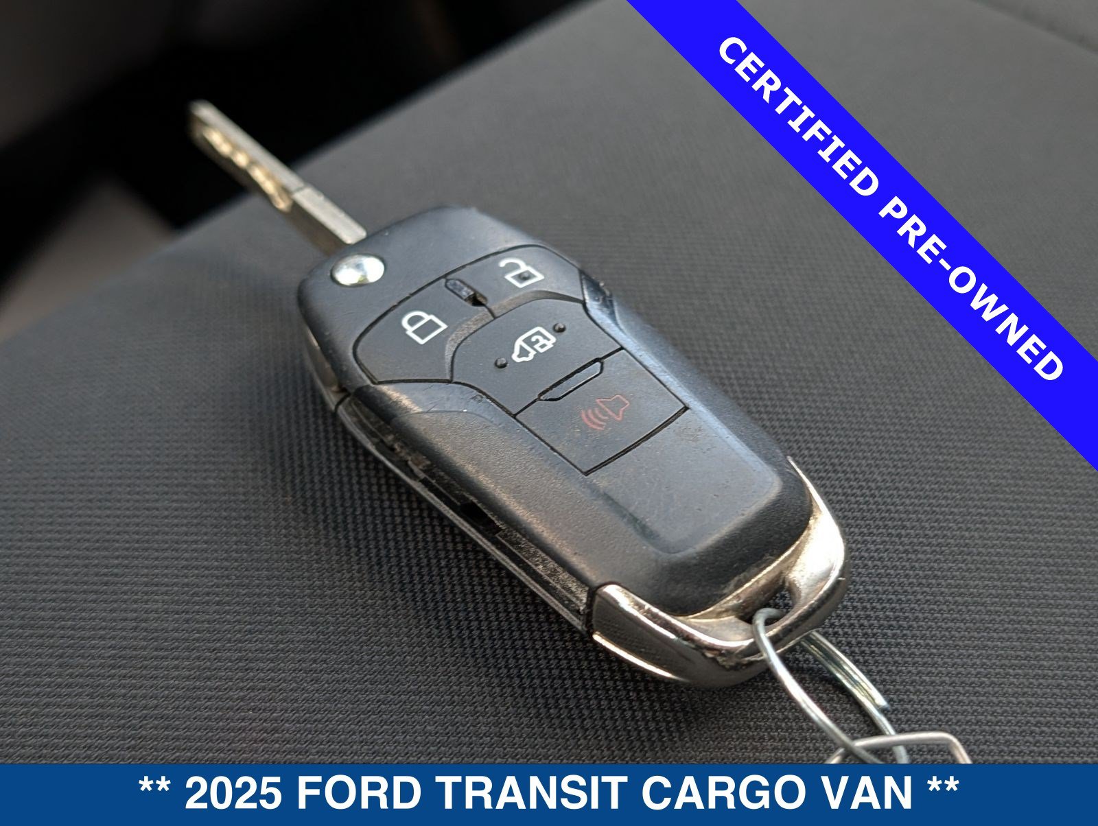 Certified 2025 Ford Transit 250 Low Roof w/ Exterior Upgrade Package RWD image 30