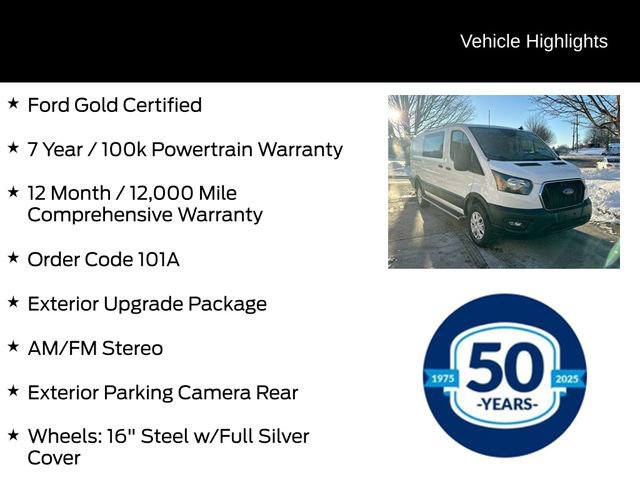 Certified 2024 Ford Transit 250 Base w/ Exterior Upgrade Package image 6