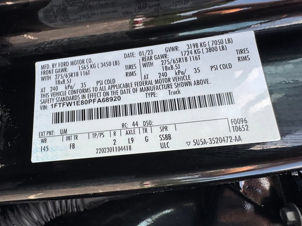 Certified 2023 Ford F150 XLT w/ Equipment Group 302A High AWD/4WD image 37