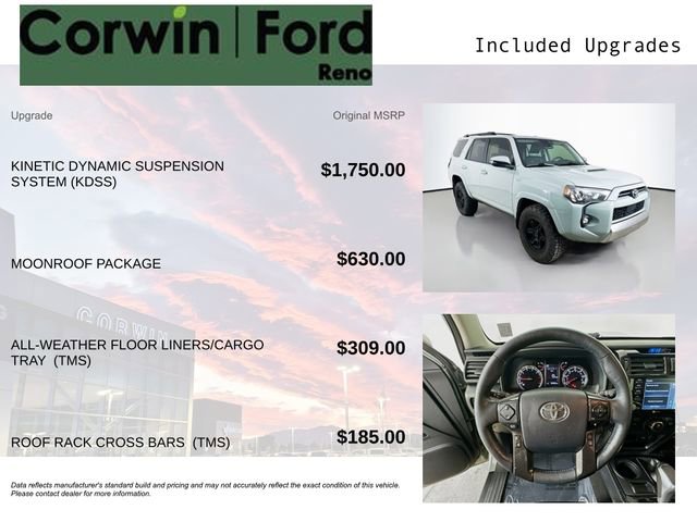 Used 2023 Toyota 4Runner TRD Off-Road Premium w/ Moonroof Package AWD/4WD image 3