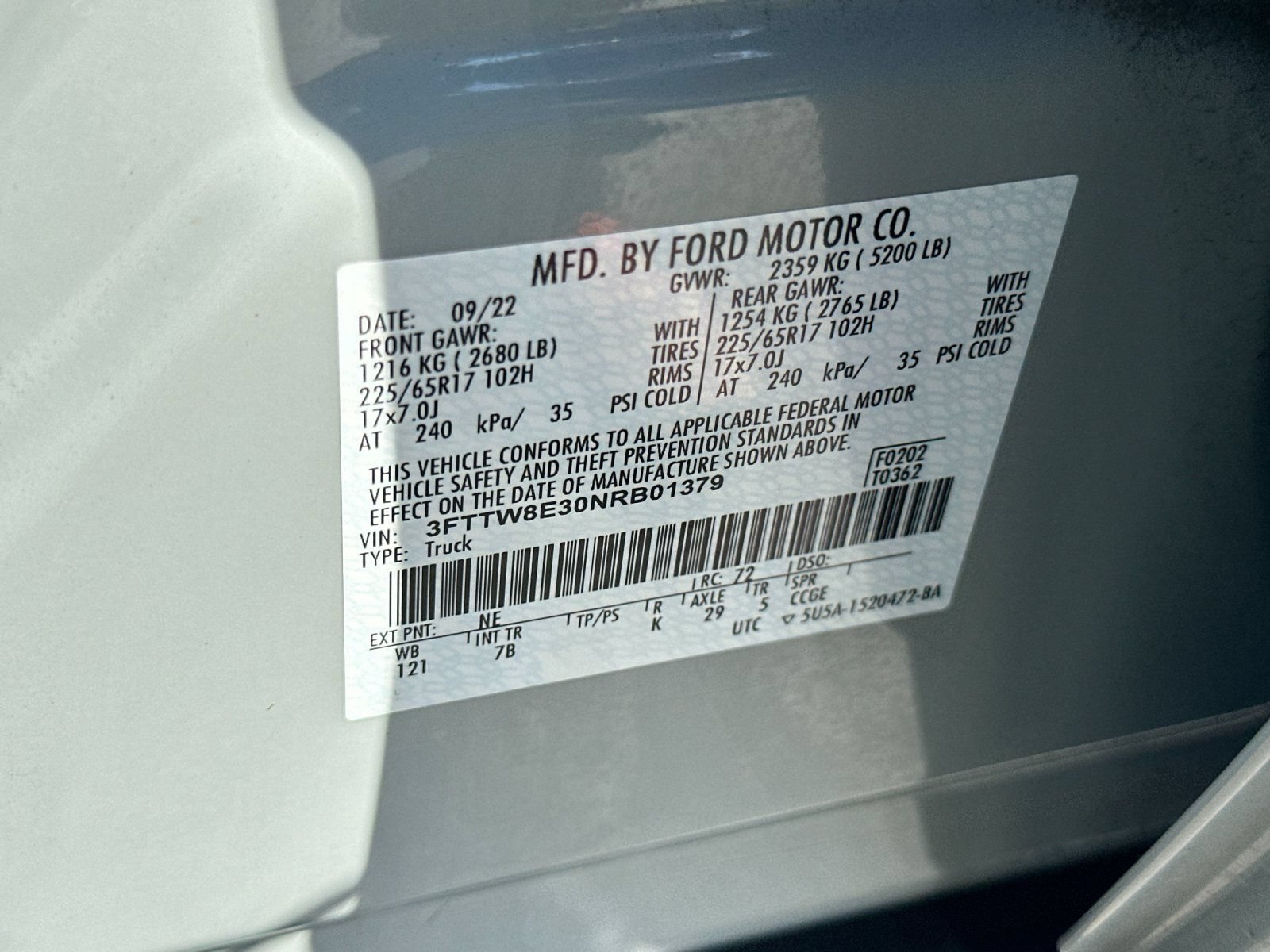 Certified 2022 Ford Maverick XLT FWD image 25