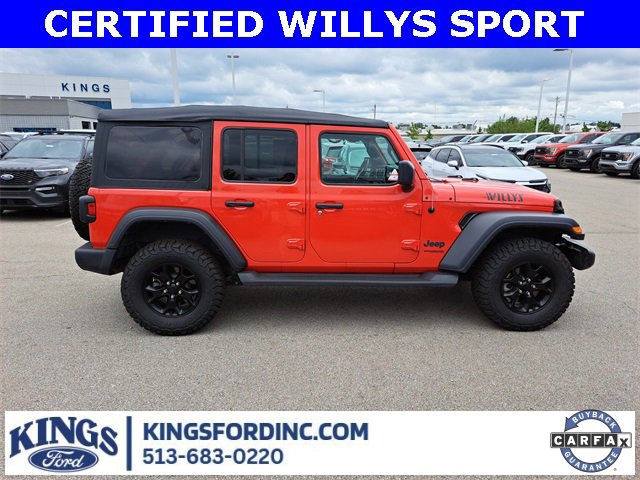 Used 2022 Jeep Wrangler Unlimited Willys image 6