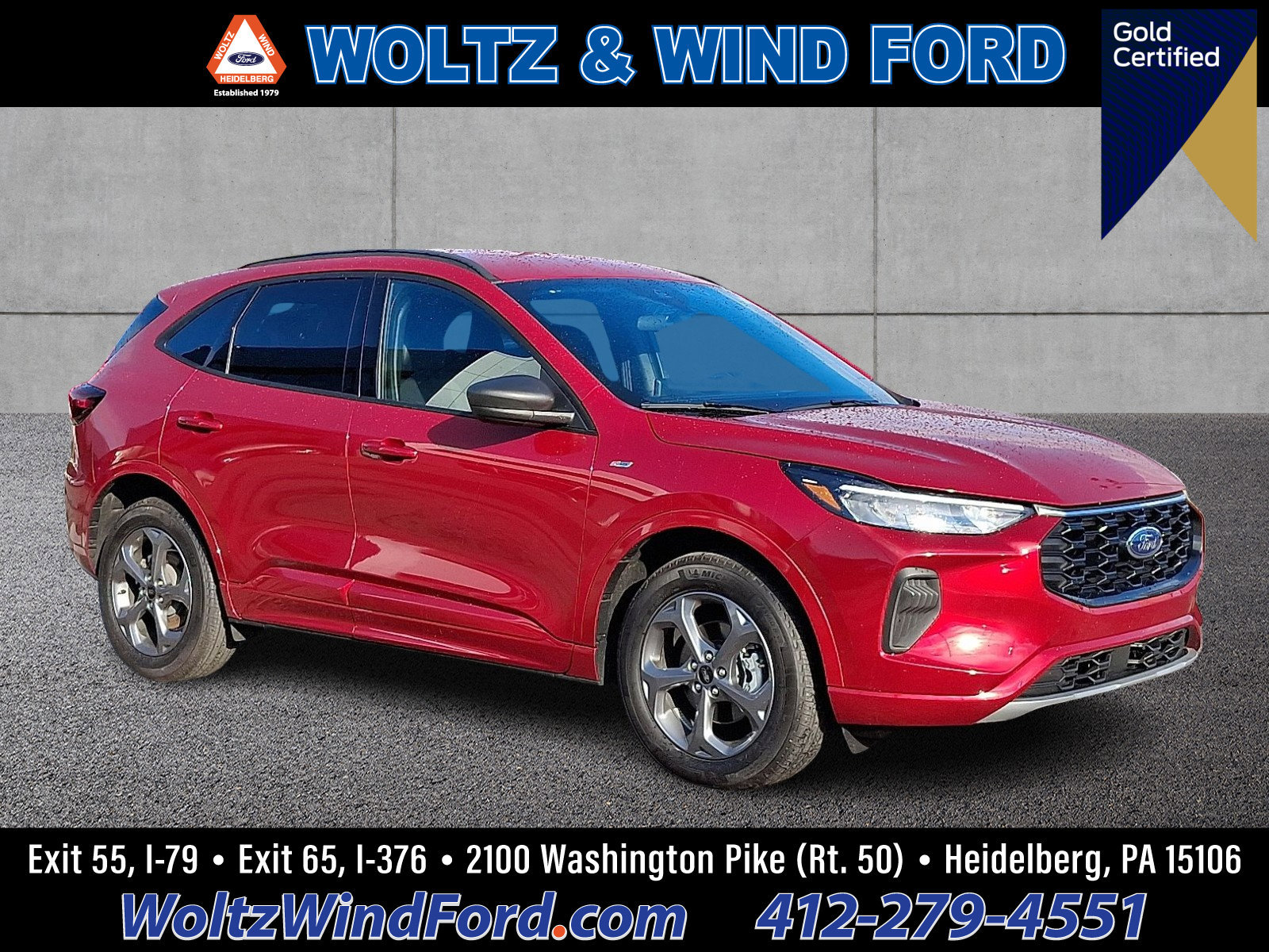 Certified 2023 Ford Escape ST-Line w/ Tech Pack #1