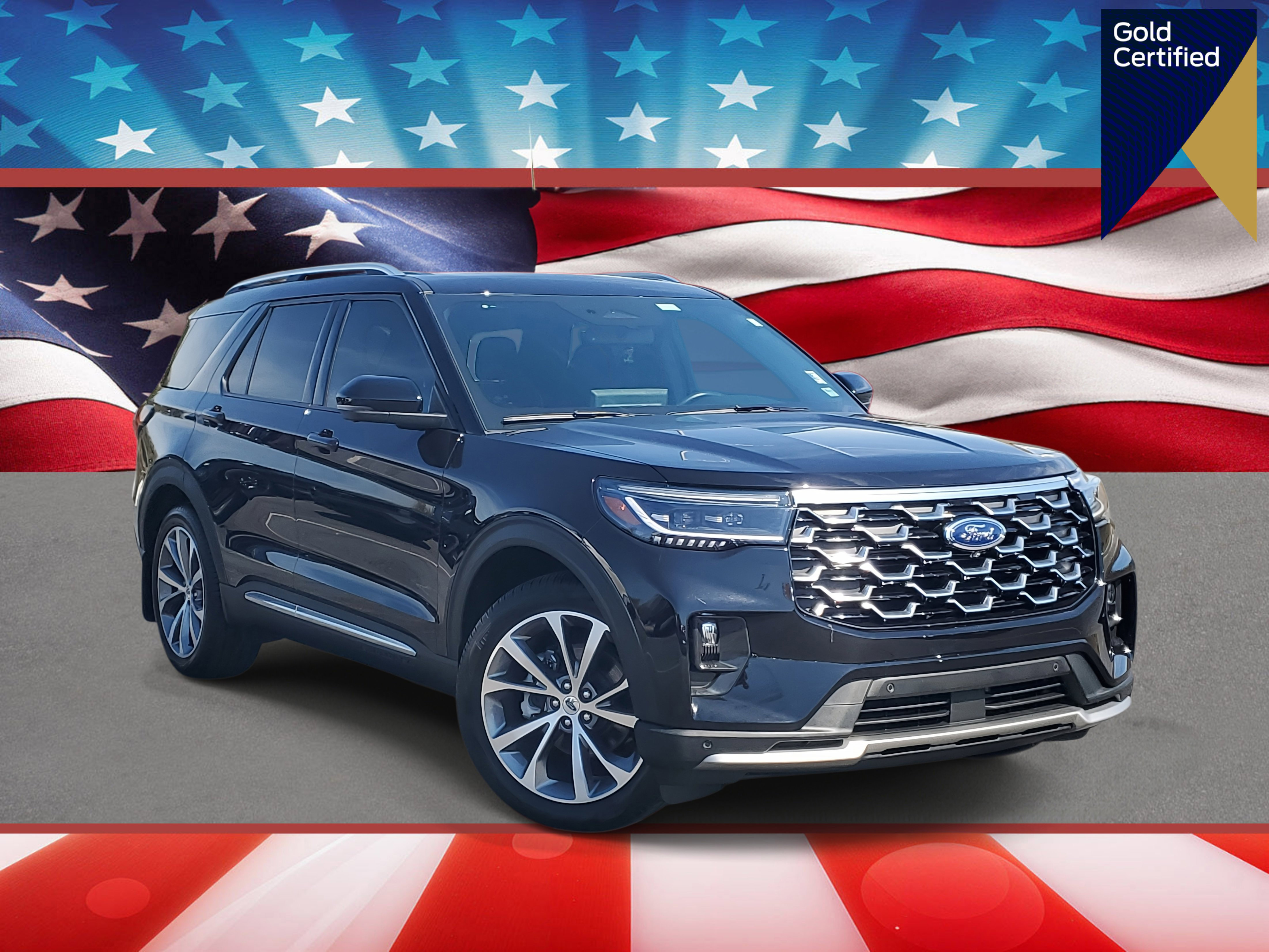 Certified 2025 Ford Explorer Platinum w/ Ultimate Package