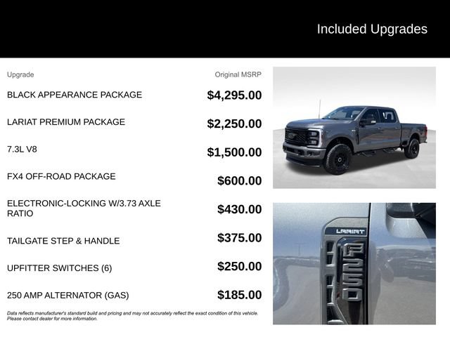 Certified 2026 Ford F250 Lariat w/ Black Appearance Package AWD/4WD image 5